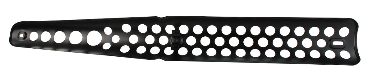 Hitzeschutz schwarz mit Auflagegummi für Simson Enduro Auspuff