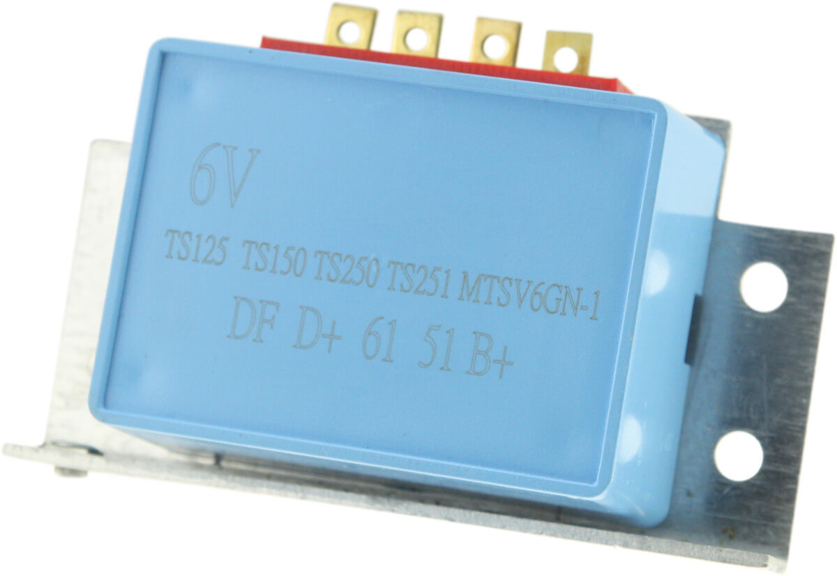 Laderegler Spannungsregler 6V 4-polig elektronisch für MZ TS & ES 125 150 250 300